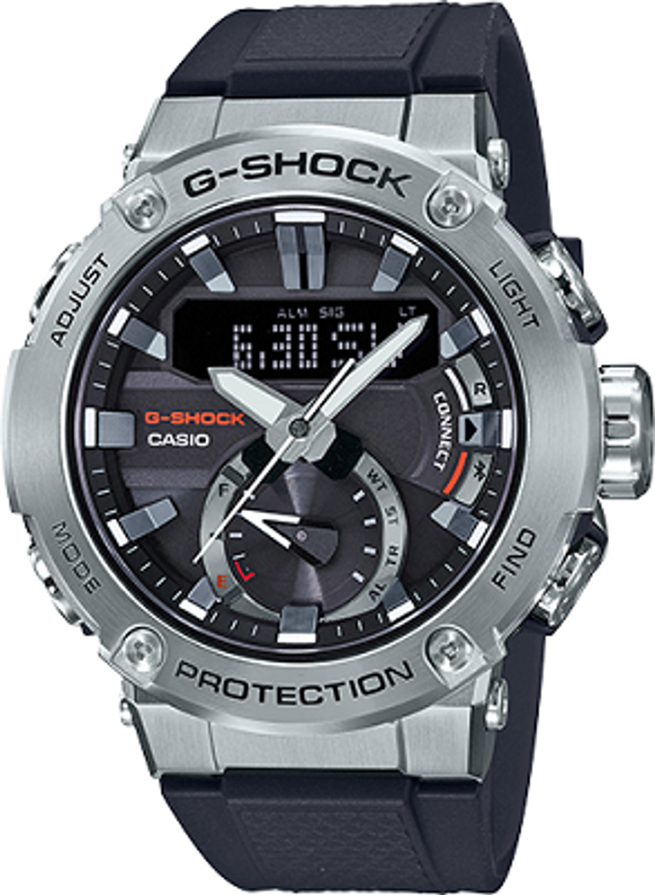 casio g shock steel