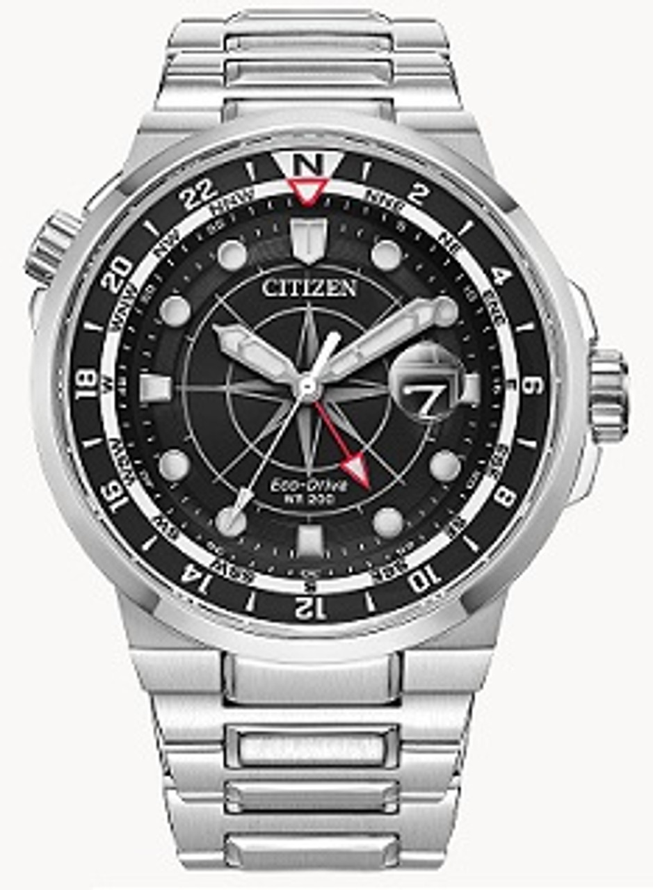 Citizen Endeavor Eco-Drive AW1426-59E Stainless Steel Dual Tone Men's Watch  | eBay