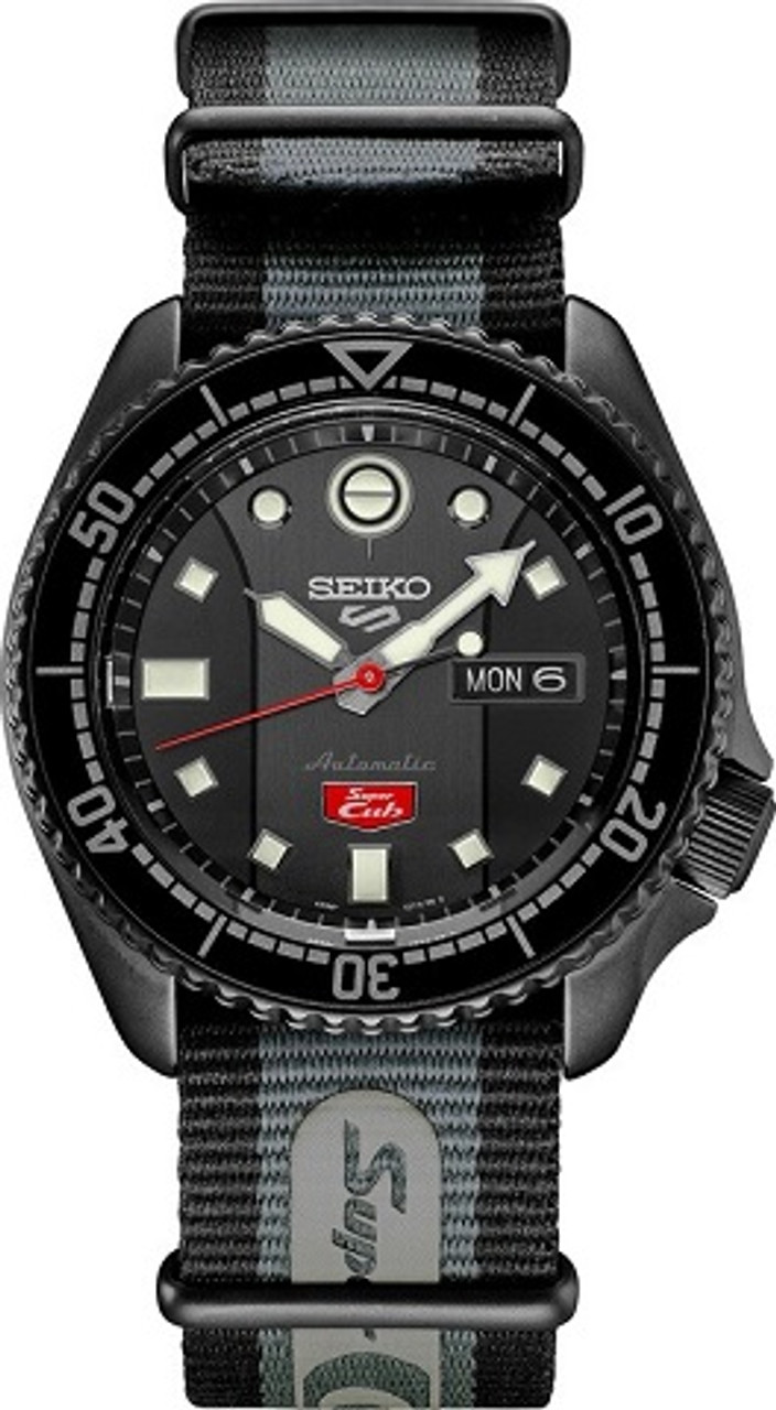 【SEIKO】HONDA Super Cub・海外限定モデル【SRPJ75】 Seiko 5 Sports Honda Super Cub Limited Edition SRPJ75