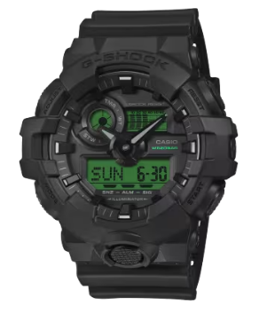 Casio G-Shock Black/Green GA700BEG-1A