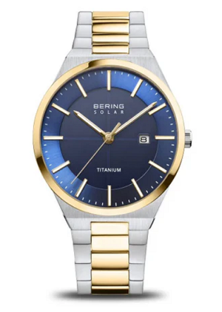 Bering Solar Titanium Polished/Brushed Gold 14439-717 | Donaldson