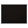 Product Info Board, Aluminium Frame with Black Background Measuring 600 x 450 mm for Signage or Display Purposes