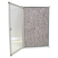 Hinged Pinning Display Case (900*600mm - Grey) - Additional View 3