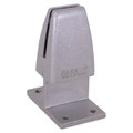 Desk Partition Clamp (Under Counter Mount - Double-sided), Sturdy Metallic Clamp with Mounting Holes for Securing Desk Dividers.