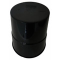 Janitorial Waste Bin 10L JA0802, Black Plastic Compact Trash Can with Foot Pedal for Easy Waste Disposal.
