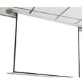 Projector Screen Ceiling Box to Fit 1270 Screen (1670 mm), Ceiling-Mounted Projector Screen with a White Surface and Black Borders Designed for Ceiling Installation.