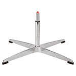 Polished Aluminium Dakota Cross Base