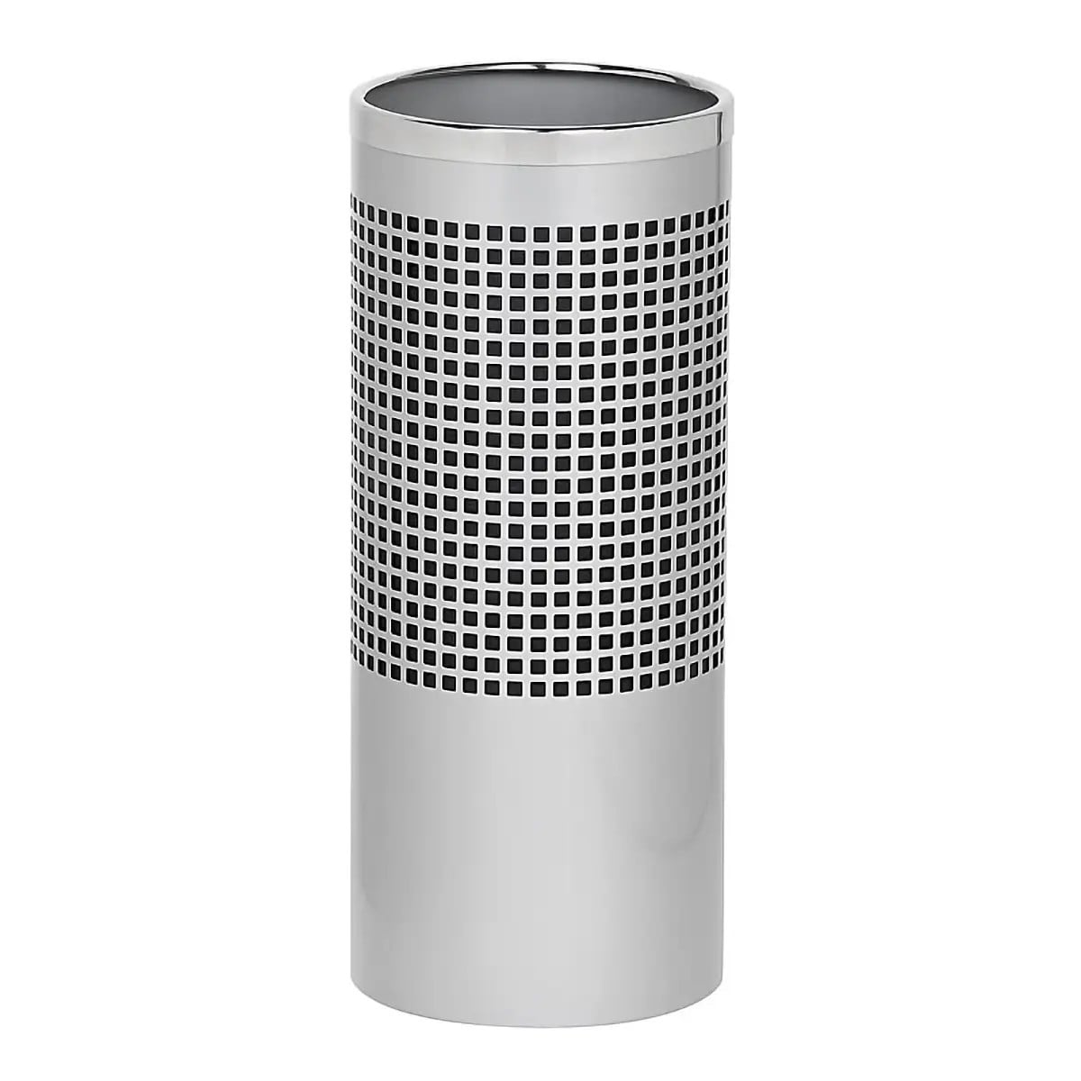 Stainless Steel Square Punch Litter Bin
