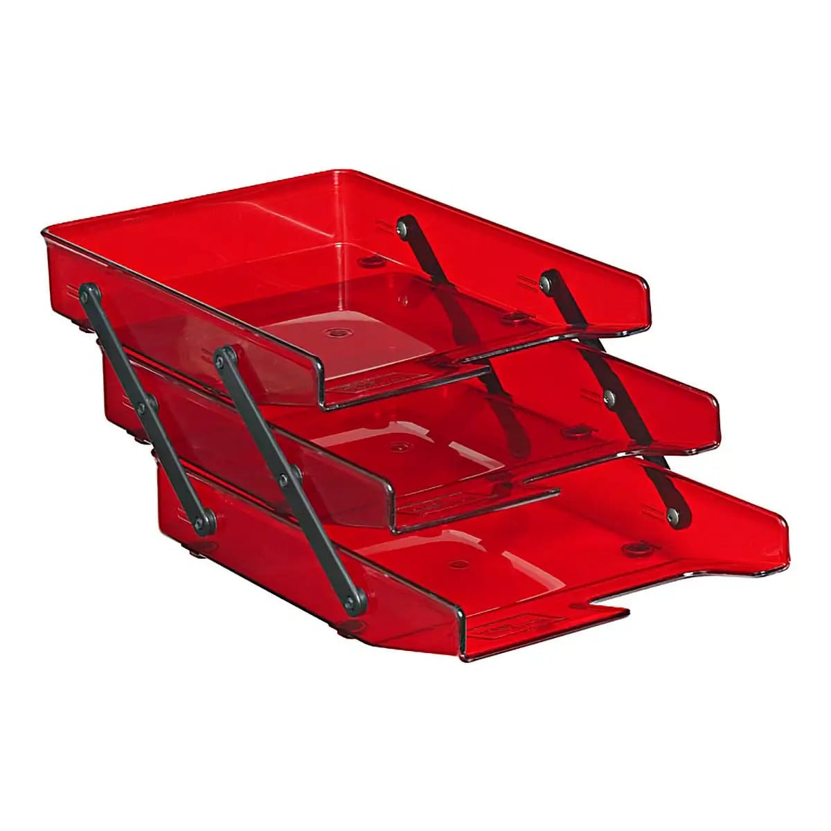 Rainbow Cantilever Three - Tier Letter Tray - Additional View 2