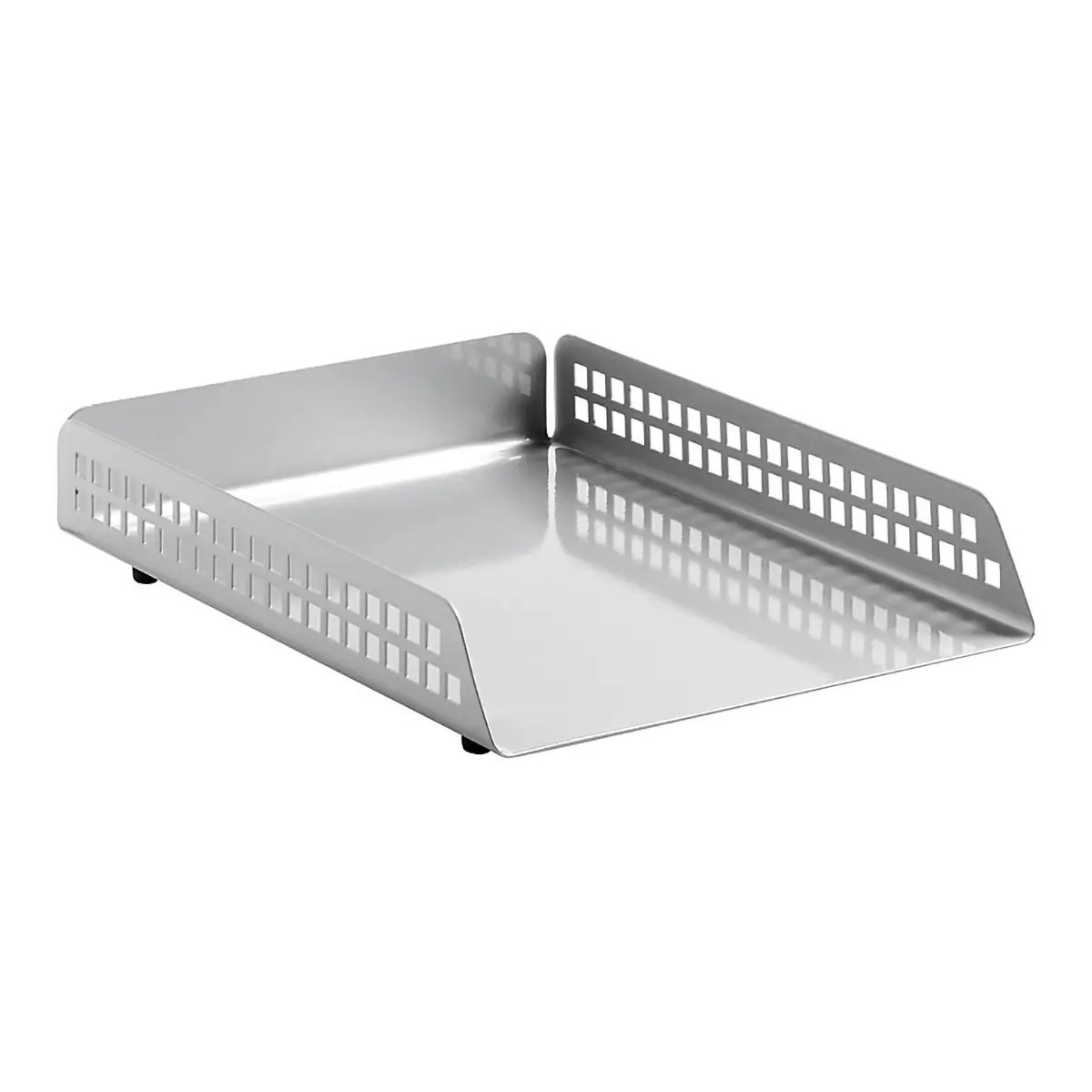 Square Punch Steel Single Letter Tray