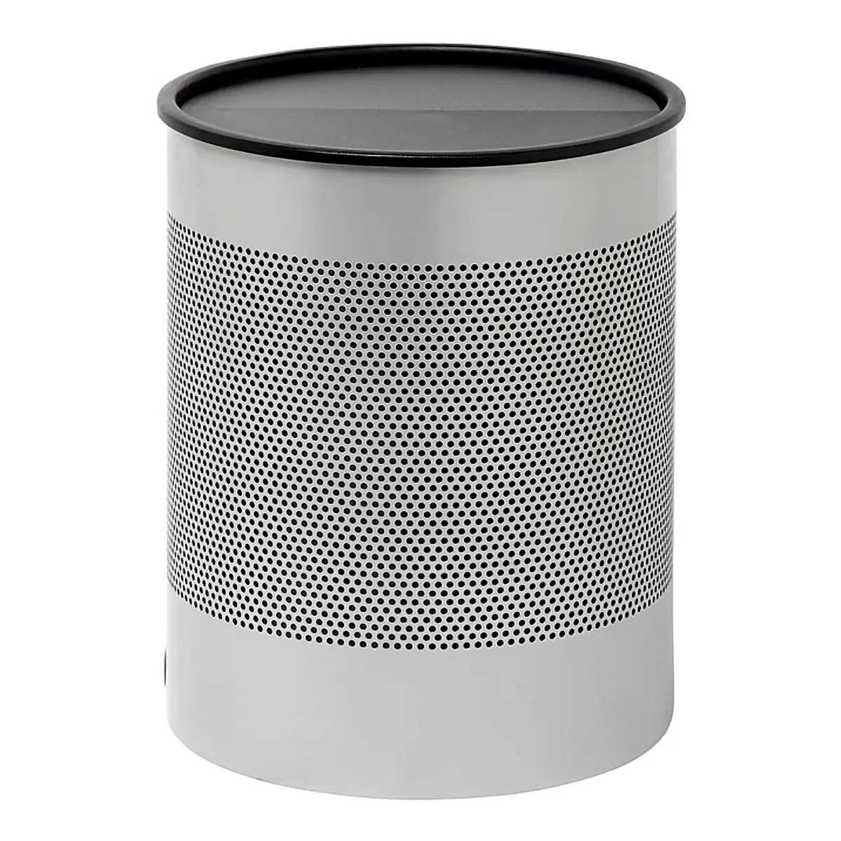 Wide Square Punch Litter Bin with Full Swivel Top Square Punch | Uncategorized | Office Stock