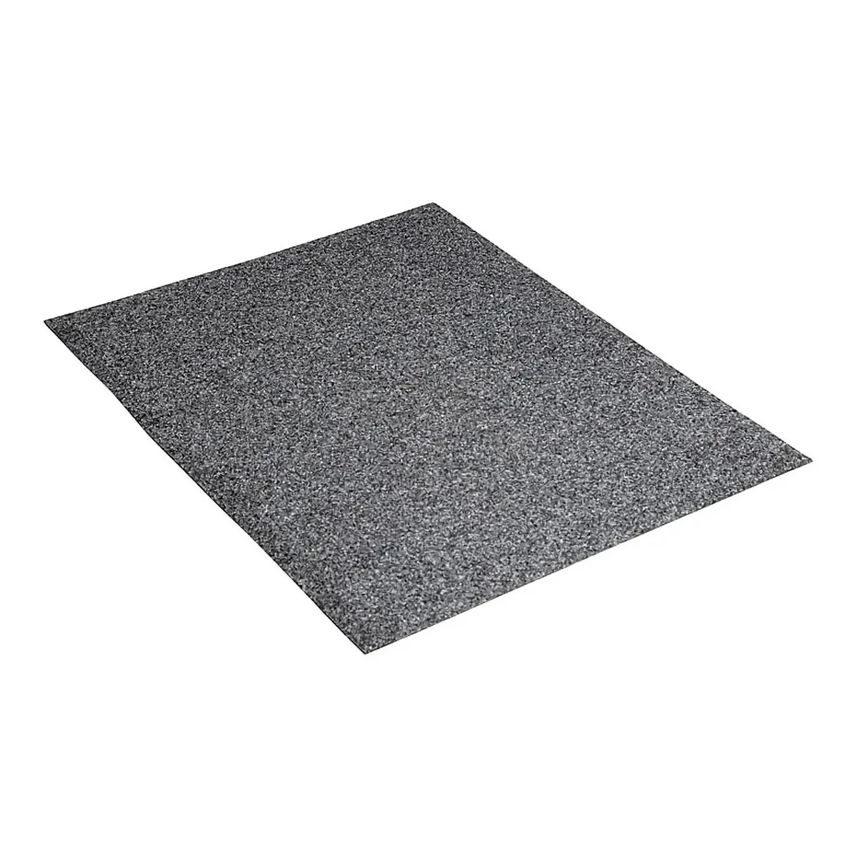 Black Textured Finish; Rectangular Profile; Protects Wood & Tile Surfaces; Non-Slip Backing; Low-Pile for Easy Chair Movement; Stain-Resistant & Easy to Clean.