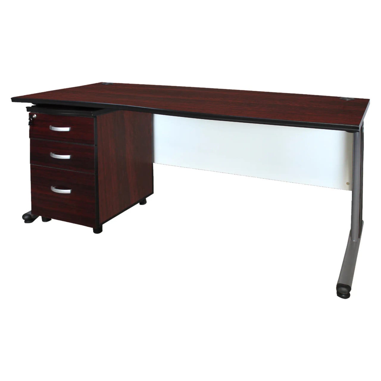 Desk Shell with Metal Legs