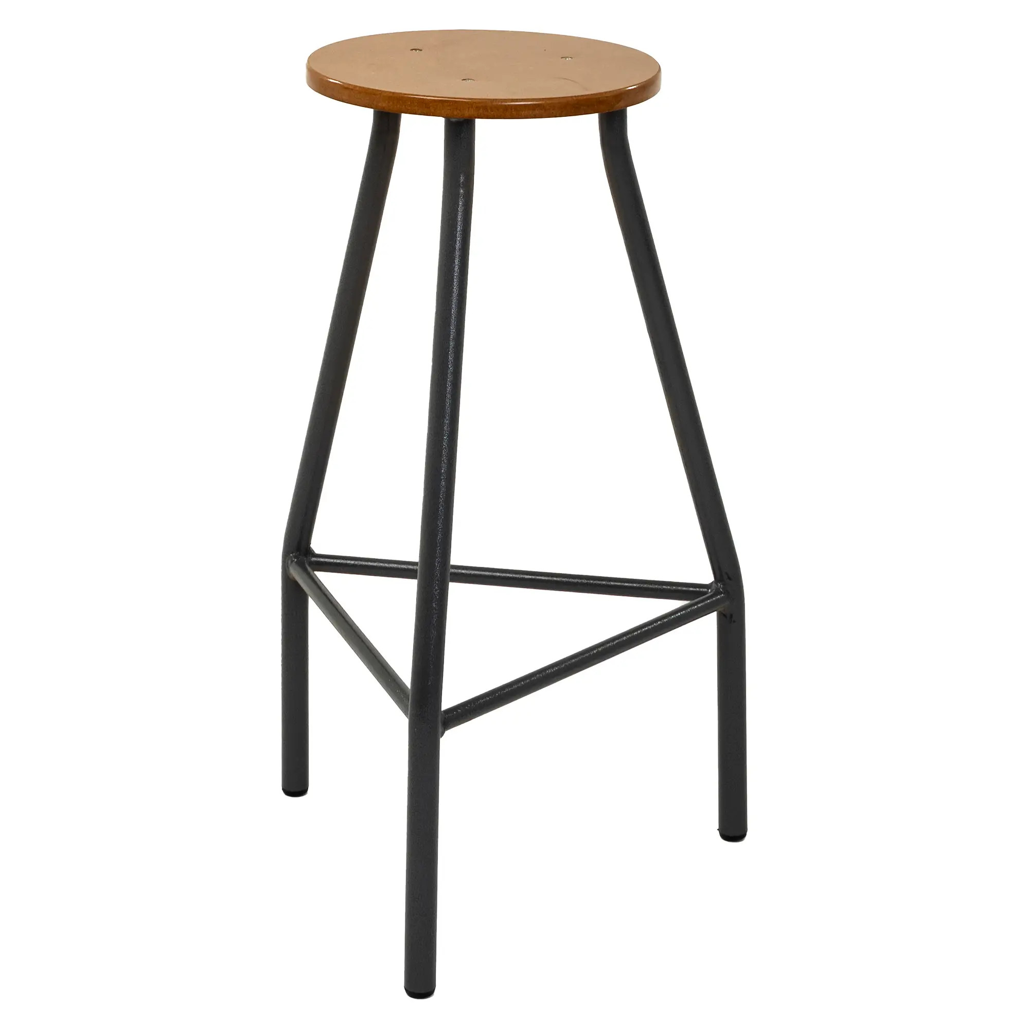 690 mm High Laboratory Stool - Supawood Seat