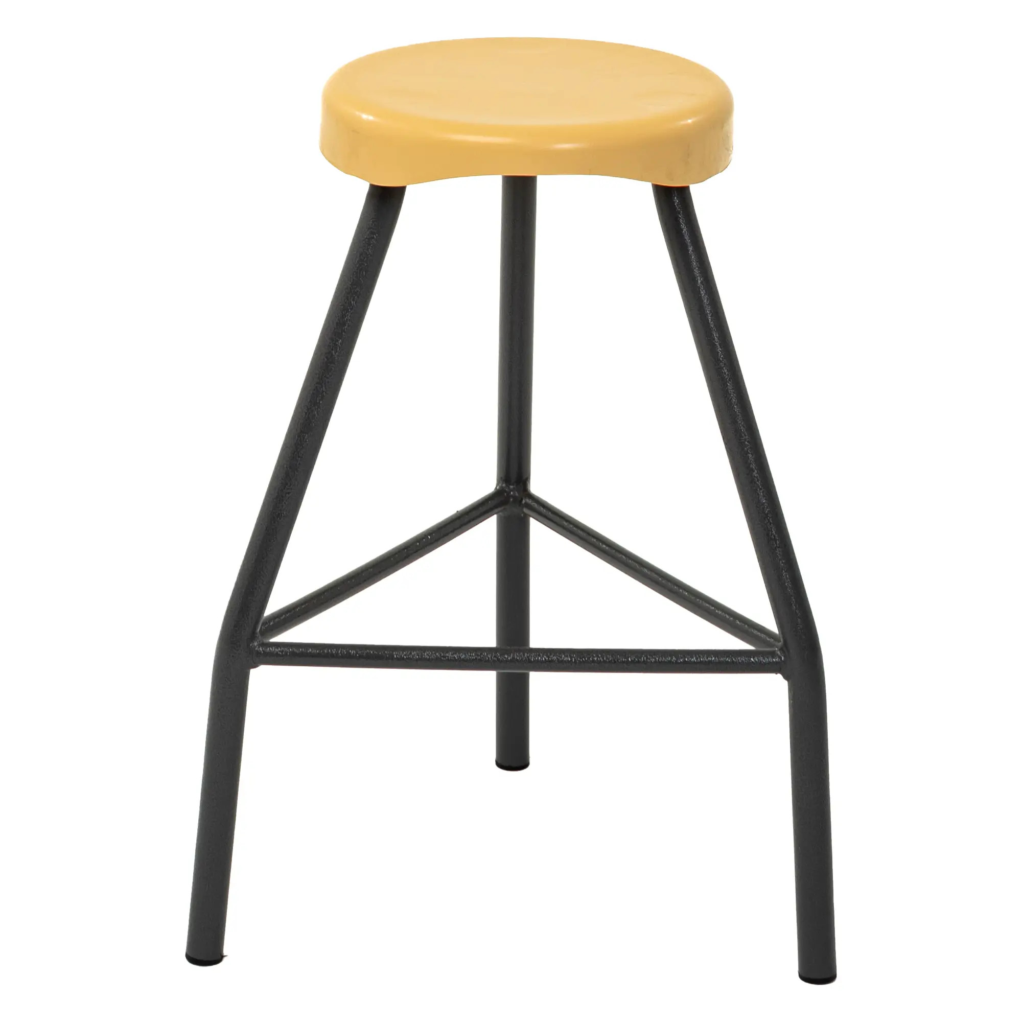 690 mm High Laboratory Stool - Plastic Seat
