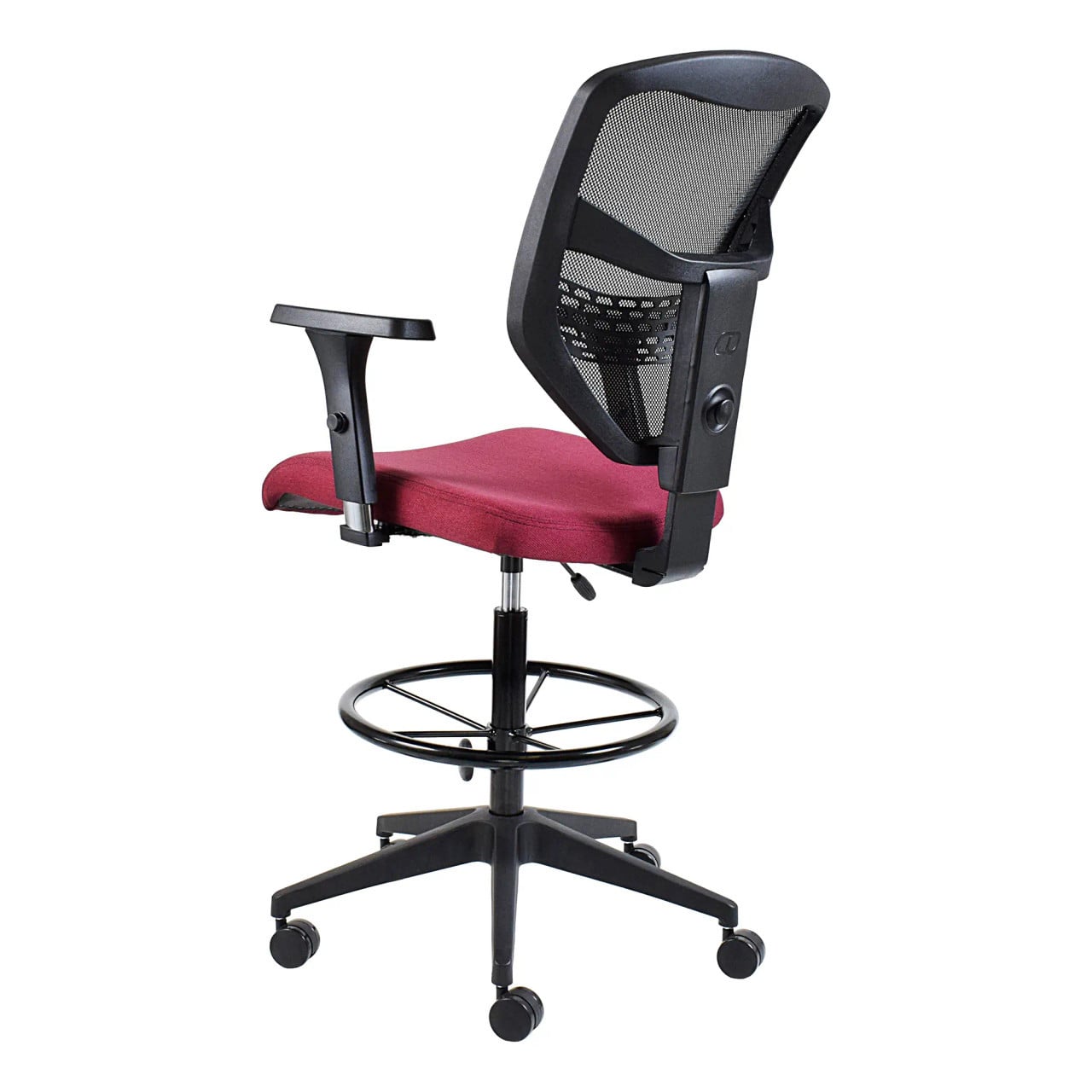 Que Mesh Draughtsman Chair - Additional View 3