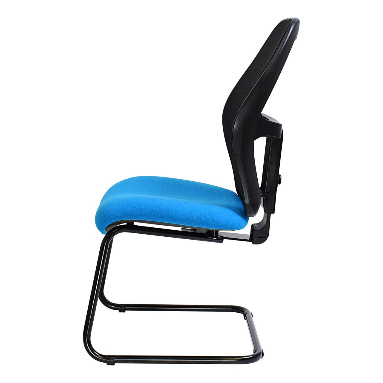 Xenon Mesh Visitor Office Chair with No Arms Side View | Office Chairs | Office Stock