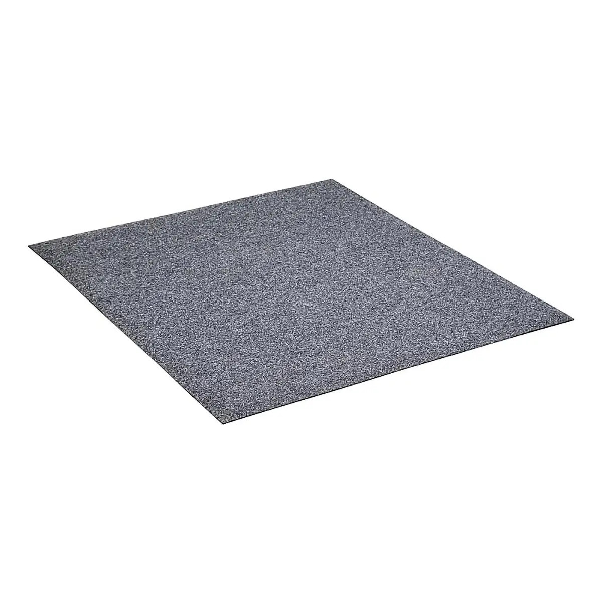 Grey Textured Finish; Rectangular Profile; Protects Wood & Tile Surfaces; Non-Slip Backing; Low-Pile for Easy Chair Movement; Stain-Resistant & Easy to Clean.