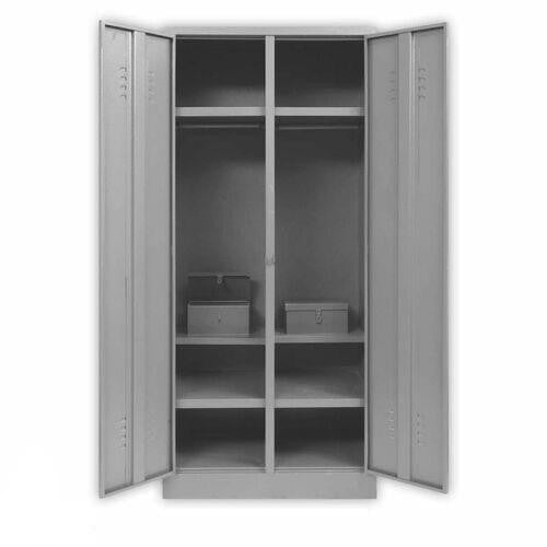 TRS2 Double Hostel Locker 2.5 Shelves and Money Box | Steel Furniture | Office Stock
