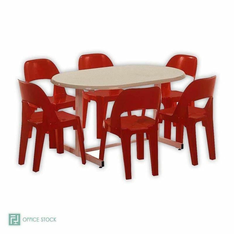 Oval Fibreglass Table | Uncategorized | Office Stock