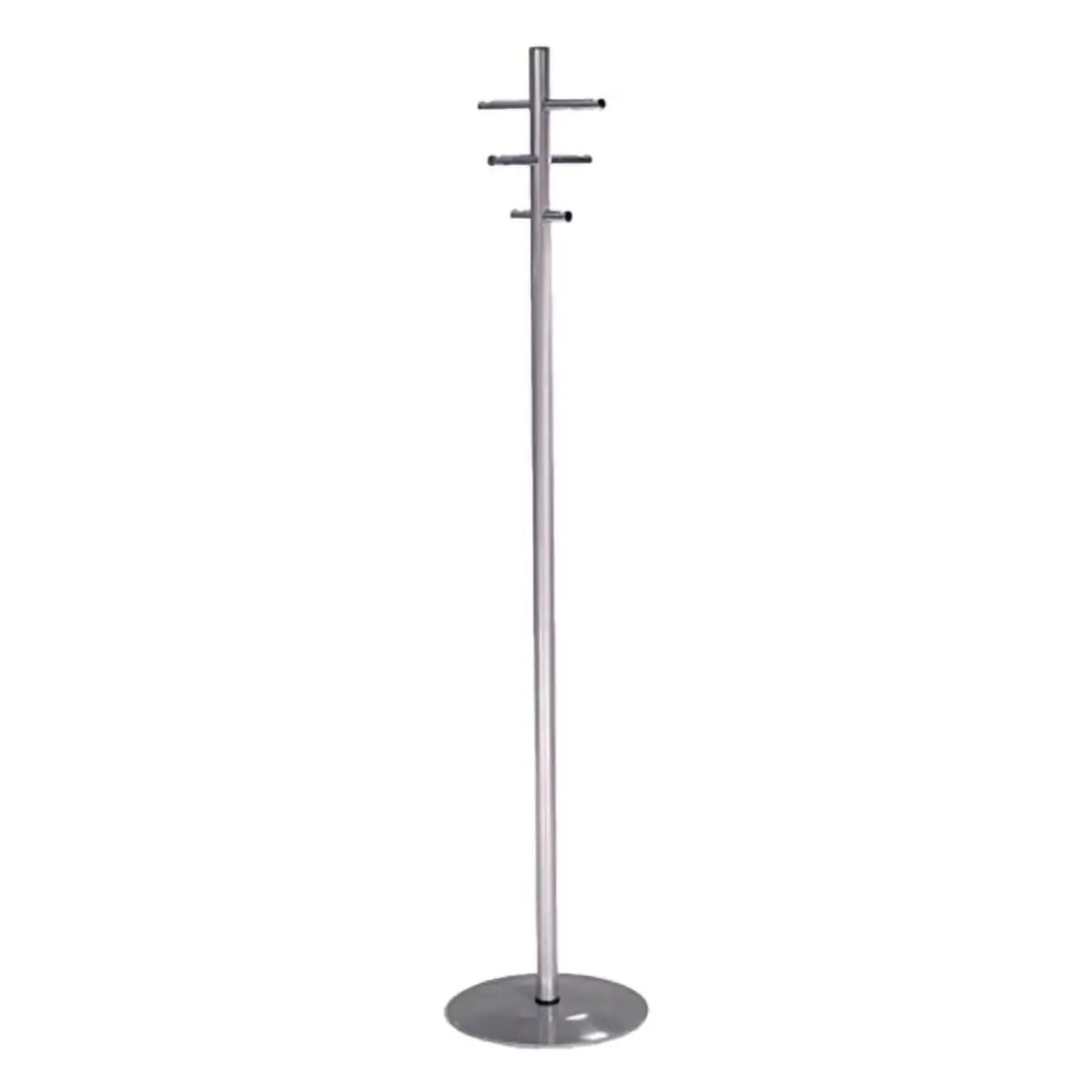 Coat and Hat Chrome Tree with Six Hooks