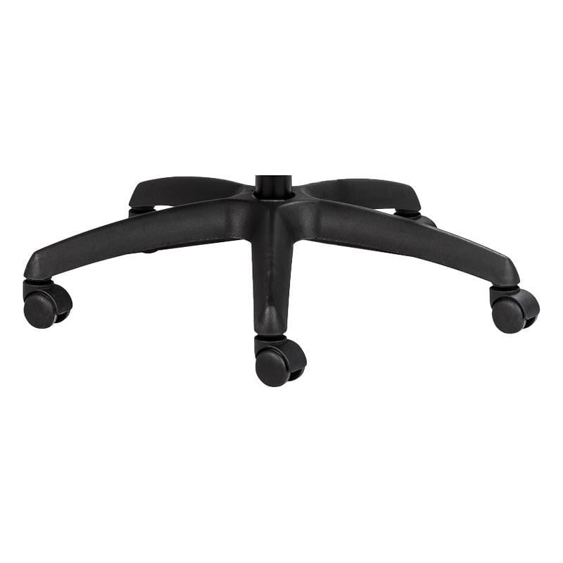 Black 600 mm Nylon Chair Base with Five Castors, Featuring a Sturdy Design and Sleek Aesthetic, Providing a Durable Foundation for Office Chairs, from Office Stock South Africa, Brand 67.