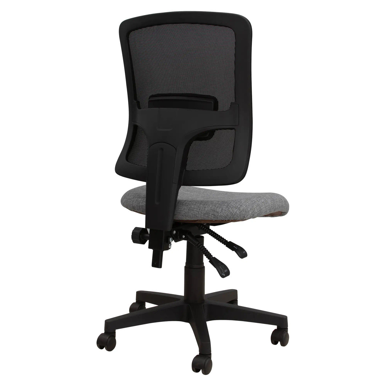 Calvi Typist Mesh Office Chair, Ergonomic Ergonomic Office Chair with Adjustable Height, Lumbar Support, Mesh Backrest, and Cushioned Seat.