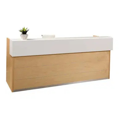 Antiqua Reception Counter | Office Stock