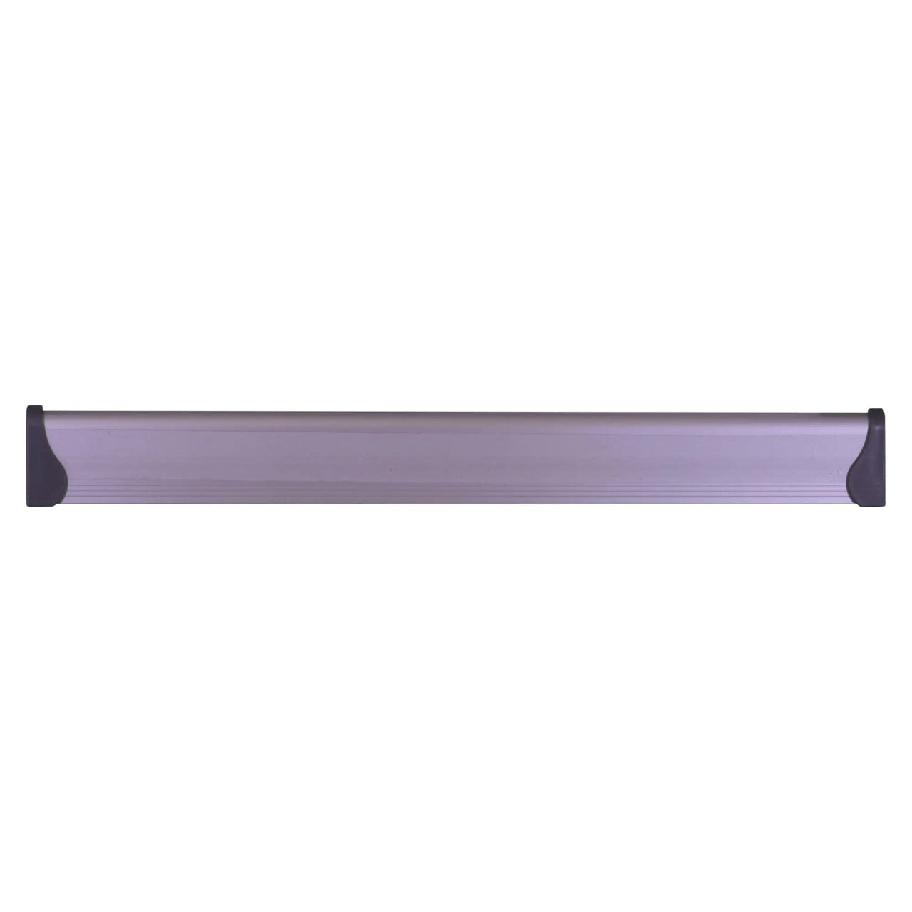 Pentray Standard Length (450 mm) AL0110G, Ergonomic Steel Handrail with Black Rubber Ends for Safety and Durability.