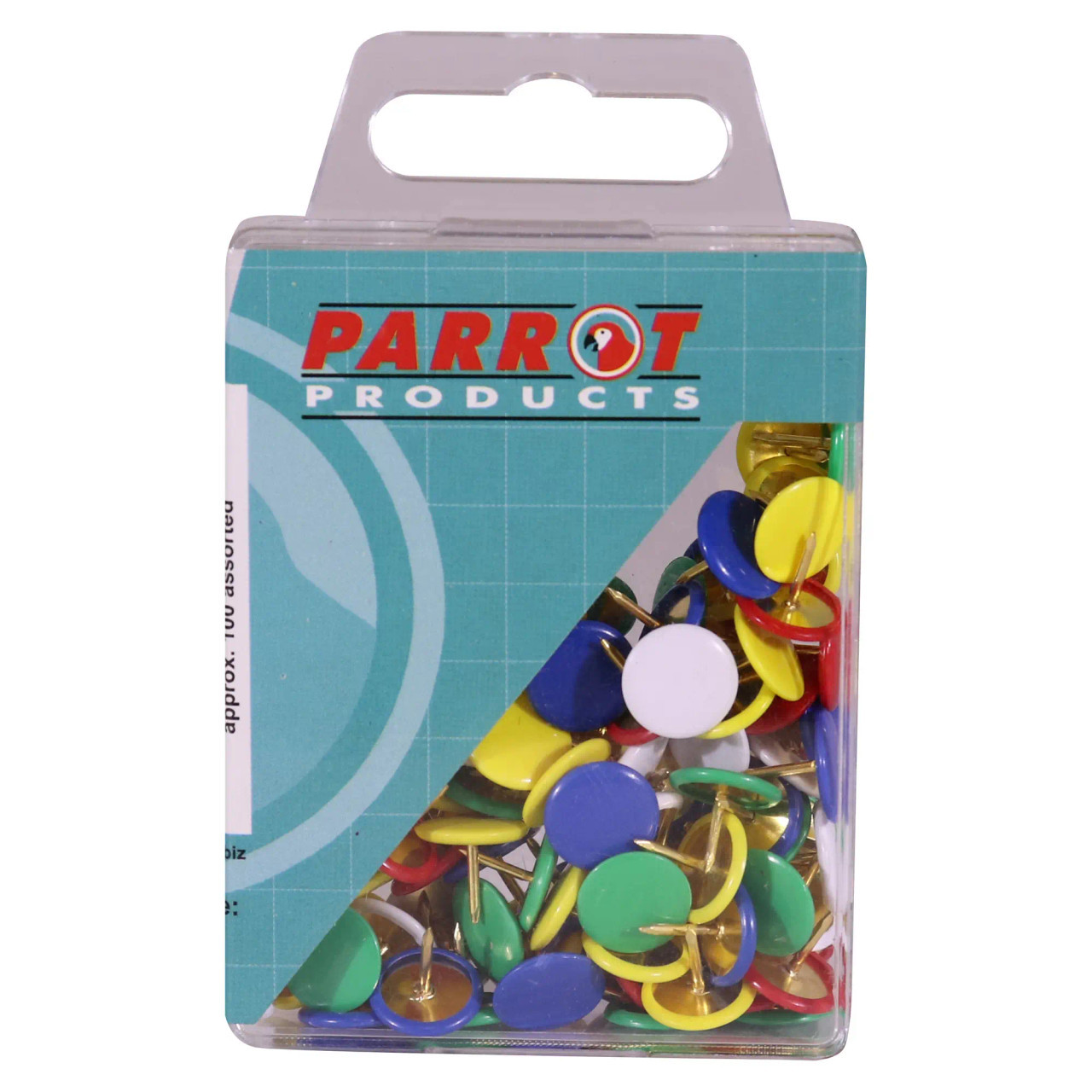 Drawing Pins (Boxed Pack 100 - Assorted) - Additional View 2