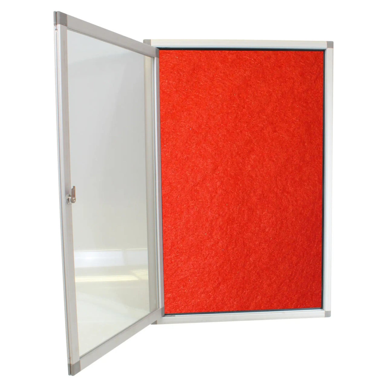 Hinged Pinning Display Case (900*600mm - Red) - Additional View 3