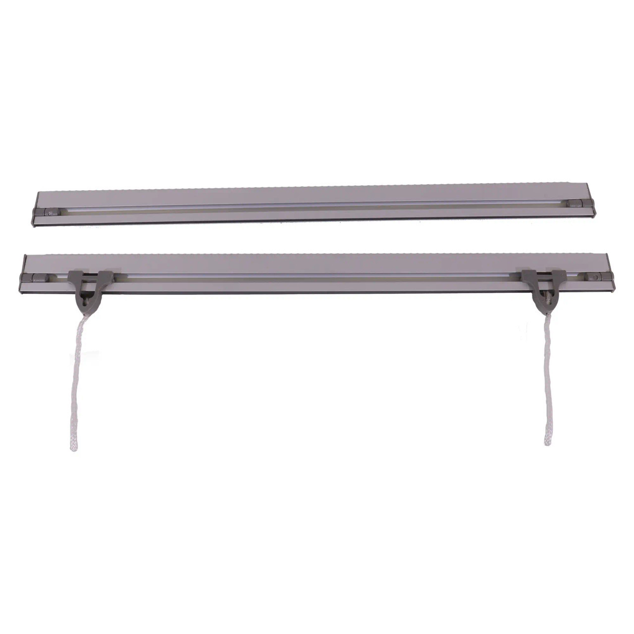 Product A1 Aluminium Poster Hanging Batten Set (600 mm) BG9201, Aluminium Poster Hanging Battens with Adjustable Hanging Cords for Displaying Posters and Signs.