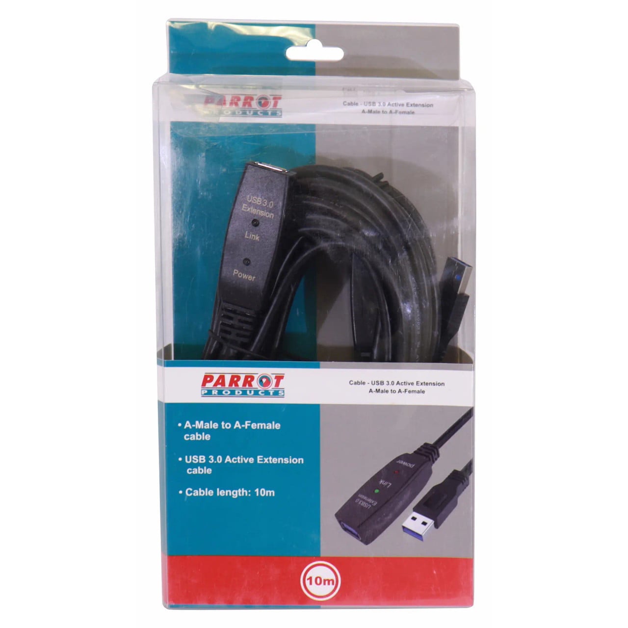 USB 3.0 Active Extension A-Male to A-Female 10M Cable