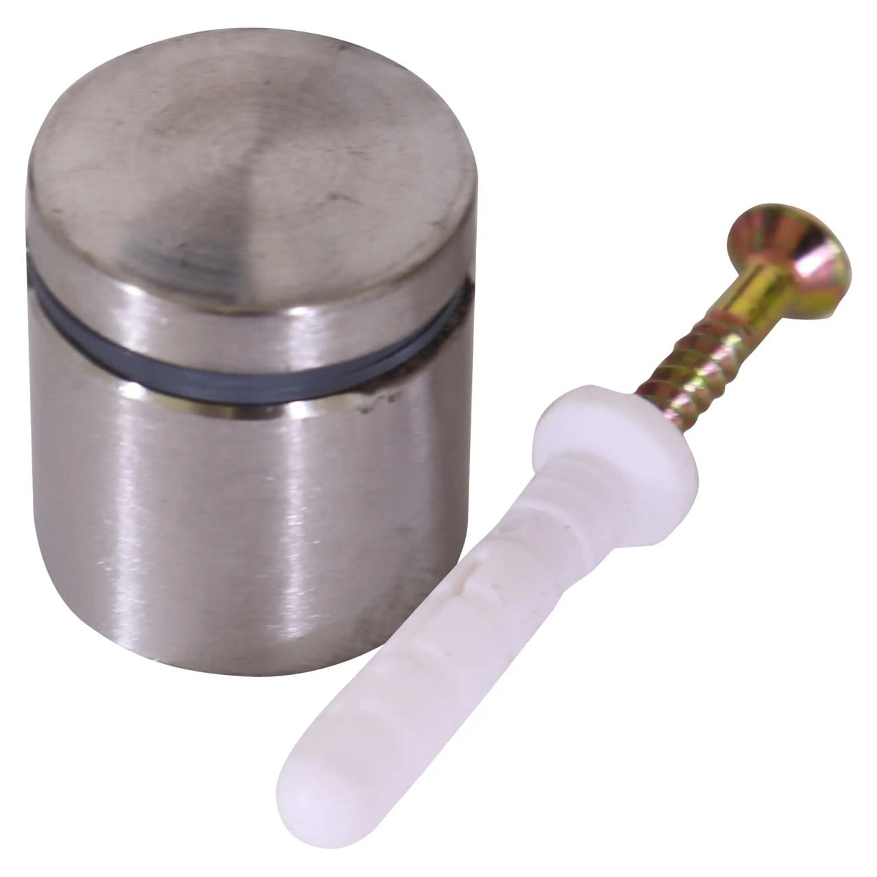 Stand off 25 x 25 mm (Single Unit) DM2525, Metallic Stand off with a Screw and Plastic Spacer for Electronics Mounting.