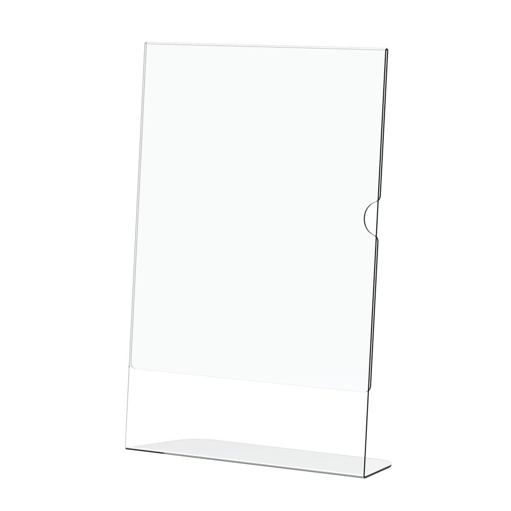 Acrylic Menu Holder - Single Sided - A6 Portrait - Box 5
