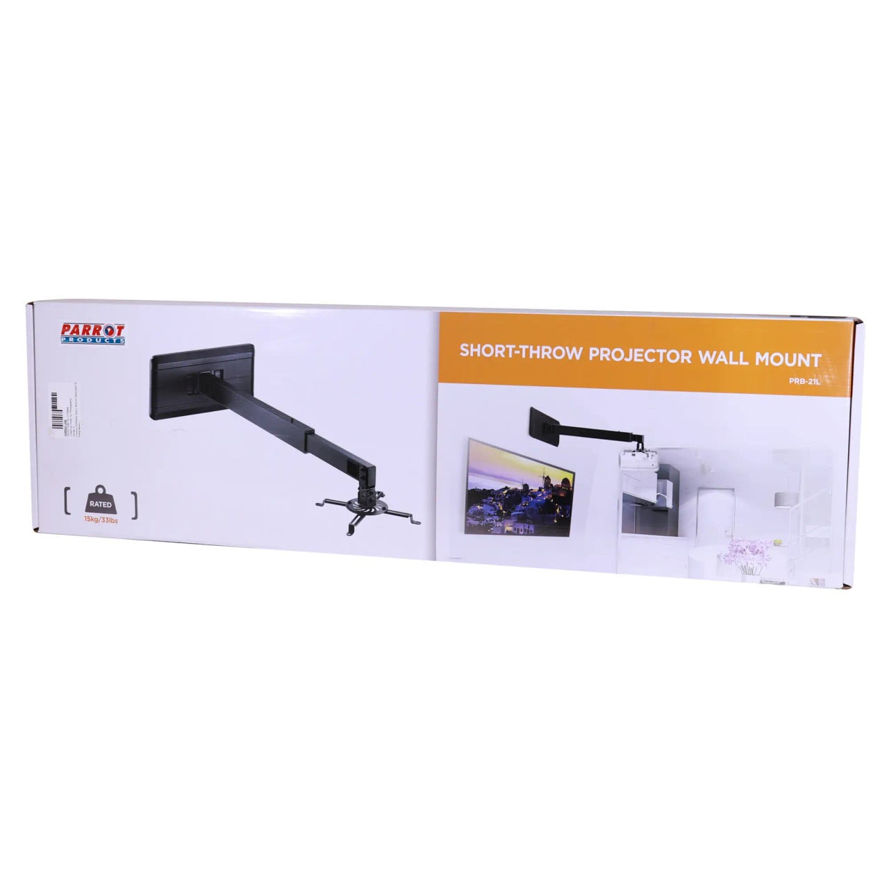 Adjustable Wall Mount Projector Bracket (926-1518 mm)