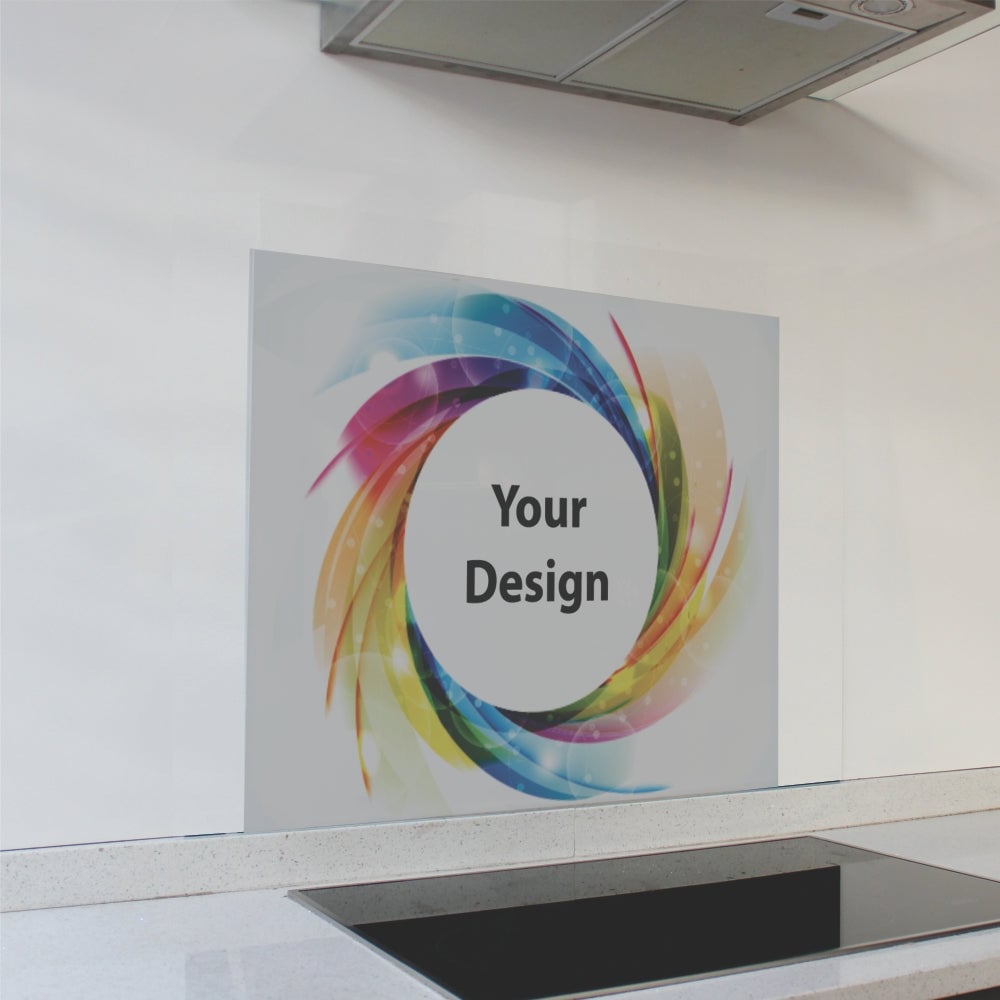 Decorative Glass Wall Tile (598 x 650 x 6mm) Customized Print
