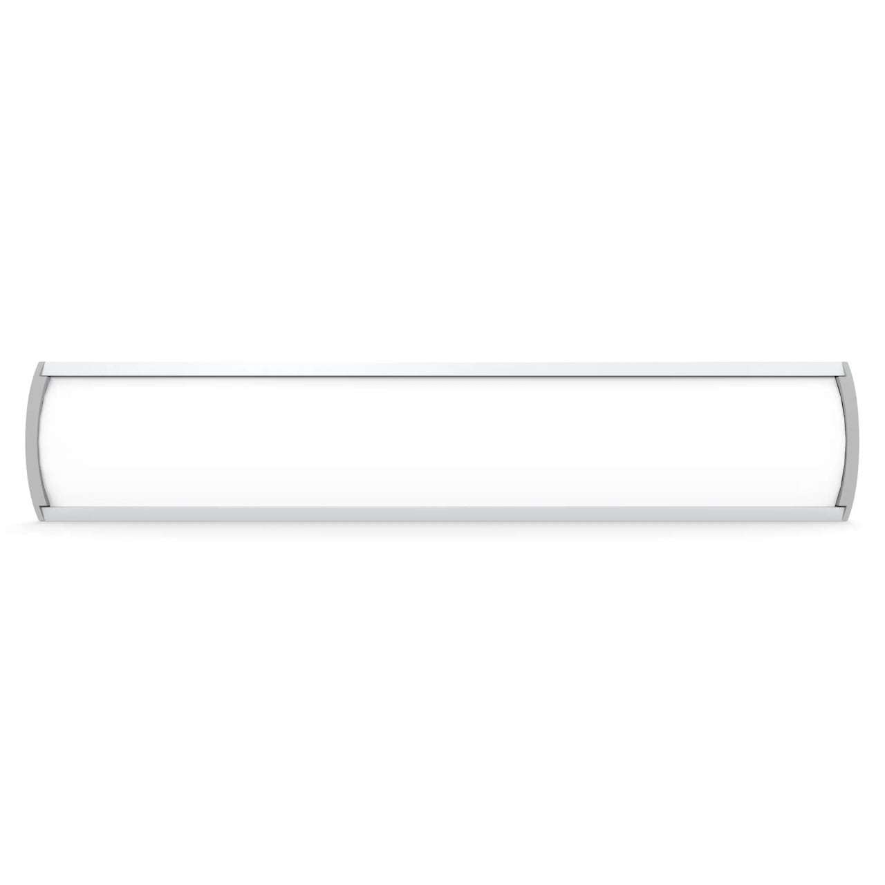 Sign Frame (80 x 400 mm) SF0840, a Sleek, Modern White Sign Frame with Curved Metal Edges Designed for Display Signage.