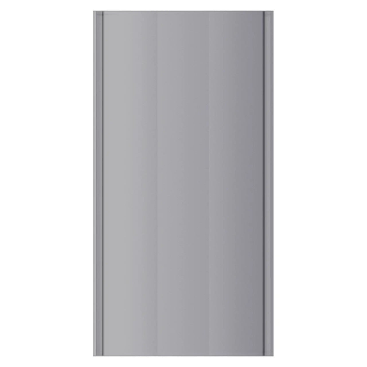 67 Brand Sign Frame, 420 x 800 mm, in Aluminium with Steel End Caps, Presented in a Sleek Grey Finish, Ideal for High-Quality Sign Display, Showcasing a Sturdy and Durable Design for Indoor and Outdoor Use.