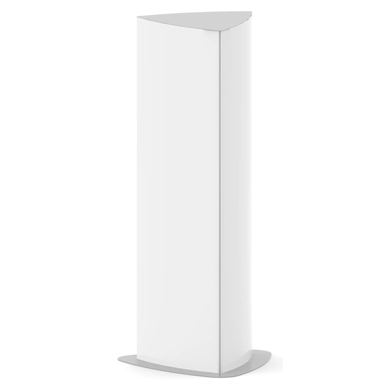 Triangular Tower Sign Frame (420 x 1800 mm) SF4150, White Triangular Tower Sign Frame for Outdoor Advertising.