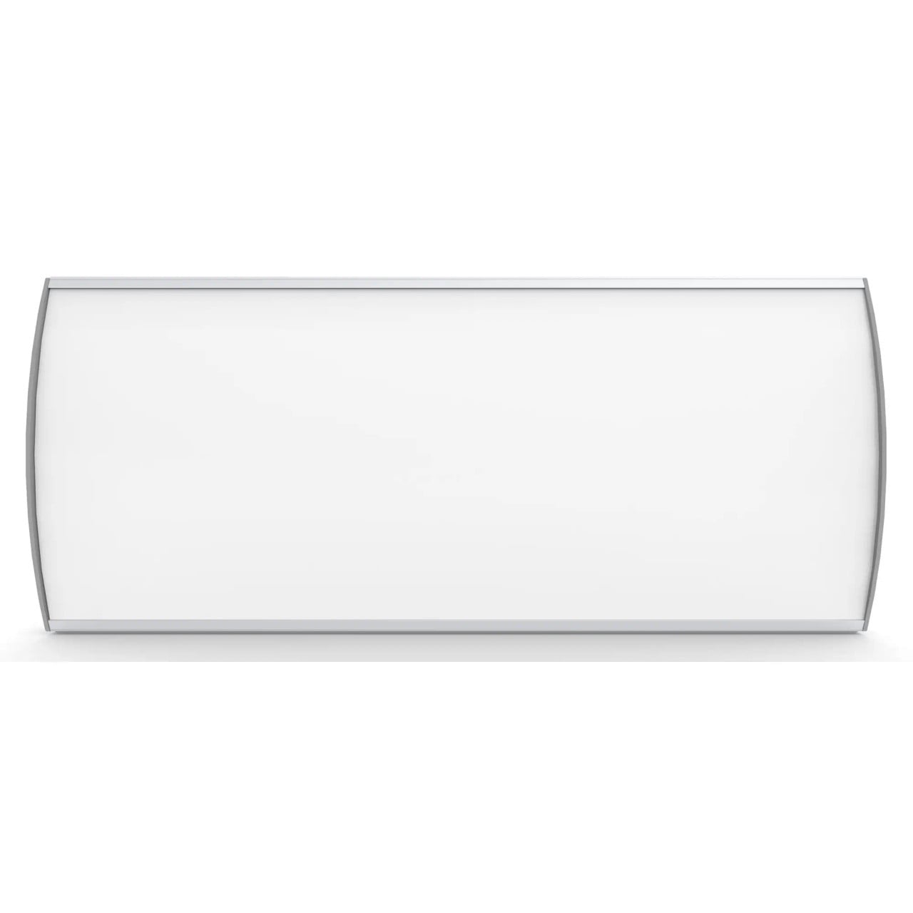 Sign Frame (500 x 250 mm) SF4206, White Rectangular Illuminated Sign Frame with Curved Edges for Door or Wall Signage.