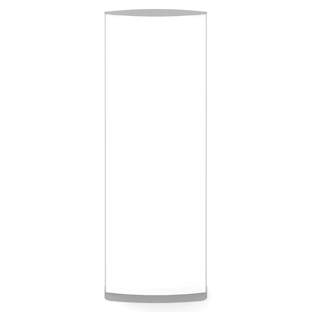 67 Brand Sign Frame, 600 x 1800 mm Double-sided Standing Sign Display, with Powder Coated End Caps, Ideal for Indoor or Outdoor Use, Customisable with Graphic Design and Printing, Presented in a Sleek and Modern Standing Format.