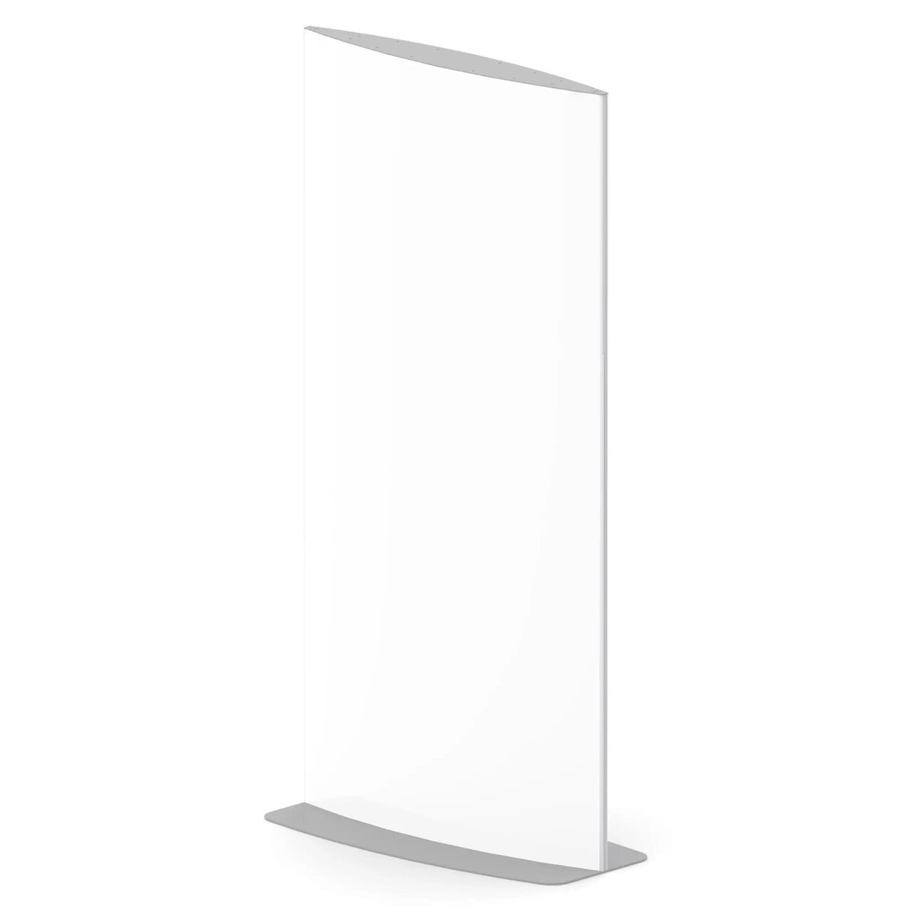 Sign Frame, 900 x 1800 mm Double-sided Standing Sign Frame with Sleek White Design for Indoor or Outdoor Advertising Display.