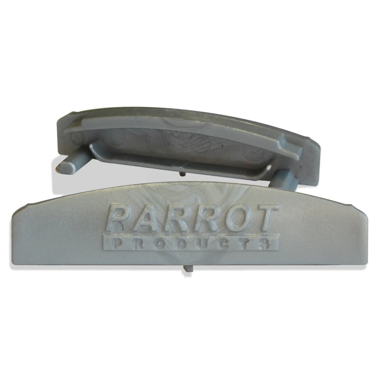 Single Sided Sign Frame End Cap (80 mm) SF8001, Plastic End Cap for Sign Frames with the Brand Name 'Rarrort Produc' Embossed.