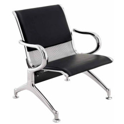 Airport Bench Heavy Duty Steel One-Seater