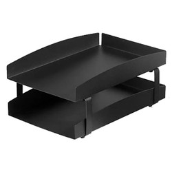 Life Steel Two-tier Letter Tray | Office Accessories | Office Stock Life Steel Two-tier Letter Tray | Office Accessories | Office Stock