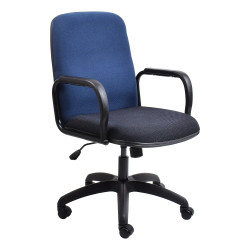 Paula Loop Arm Swivel Only Medium-Back Office Chair | Office Furniture | Office Stock Paula Loop Arm Swivel Only Medium-Back Office Chair | Office Furniture | Office Stock
