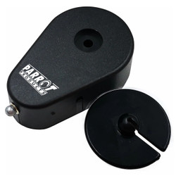 Remote Control Security Cable AL6200, black security cable with key lock mechanism for electronic device security. Remote Control Security Cable AL6200, black security cable with key lock mechanism for electronic device security.