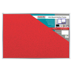 Product Info Board Alufine Frame (600 x 450mm - Red), a large red notice board with aluminum frame suitable for schools, offices, and home use. Product Info Board Alufine Frame (600 x 450mm - Red), a large red notice board with aluminum frame suitable for schools, offices, and home use.