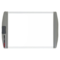 Slimline Magnetic Whiteboard (600*450mm - Retail) BD1120A, product image showing a modern, sleek whiteboard with magnetic surface and lightweight frame. Slimline Magnetic Whiteboard (600*450mm - Retail) BD1120A, product image showing a modern, sleek whiteboard with magnetic surface and lightweight frame.